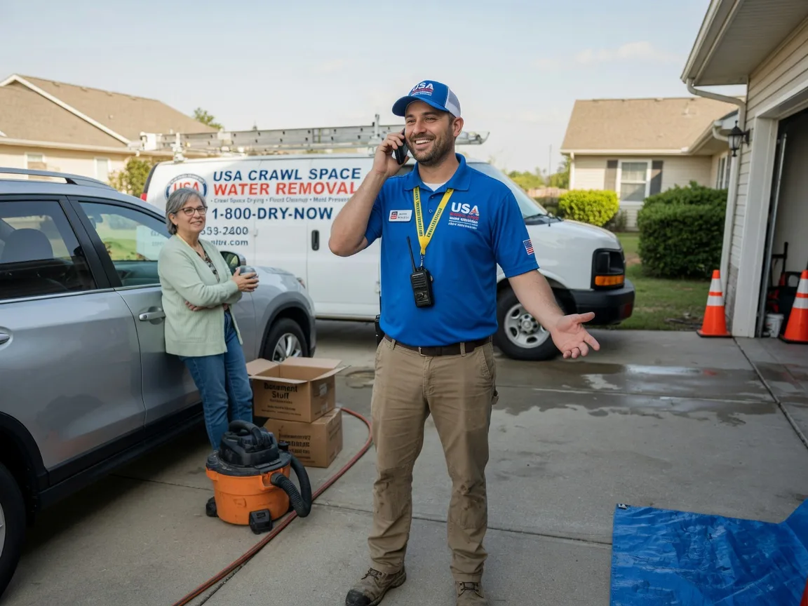 Crawl Space Water Removal Ranburne, AL FAQs